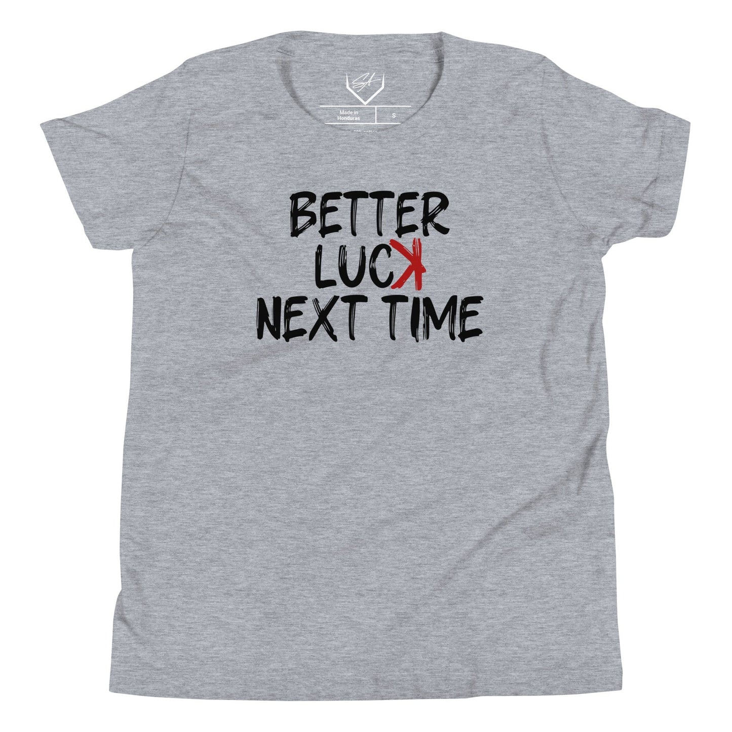 SA Apparel Youth Tee Athletic Heather / S Better Luck Next Time - Youth Tee