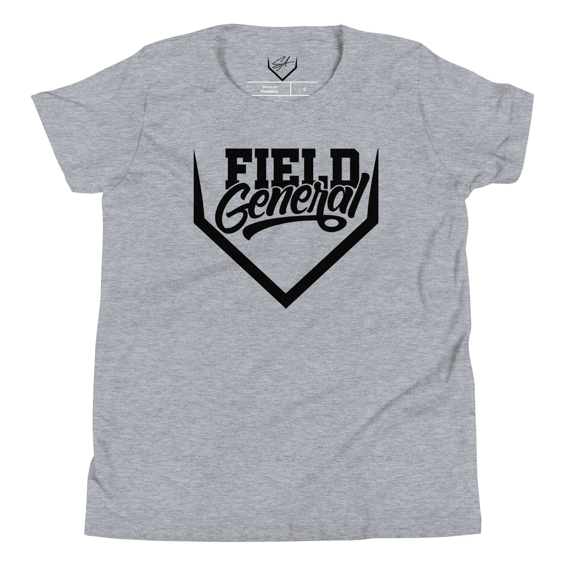 SA Apparel Youth Tee Athletic Heather / S Field General - Youth Tee