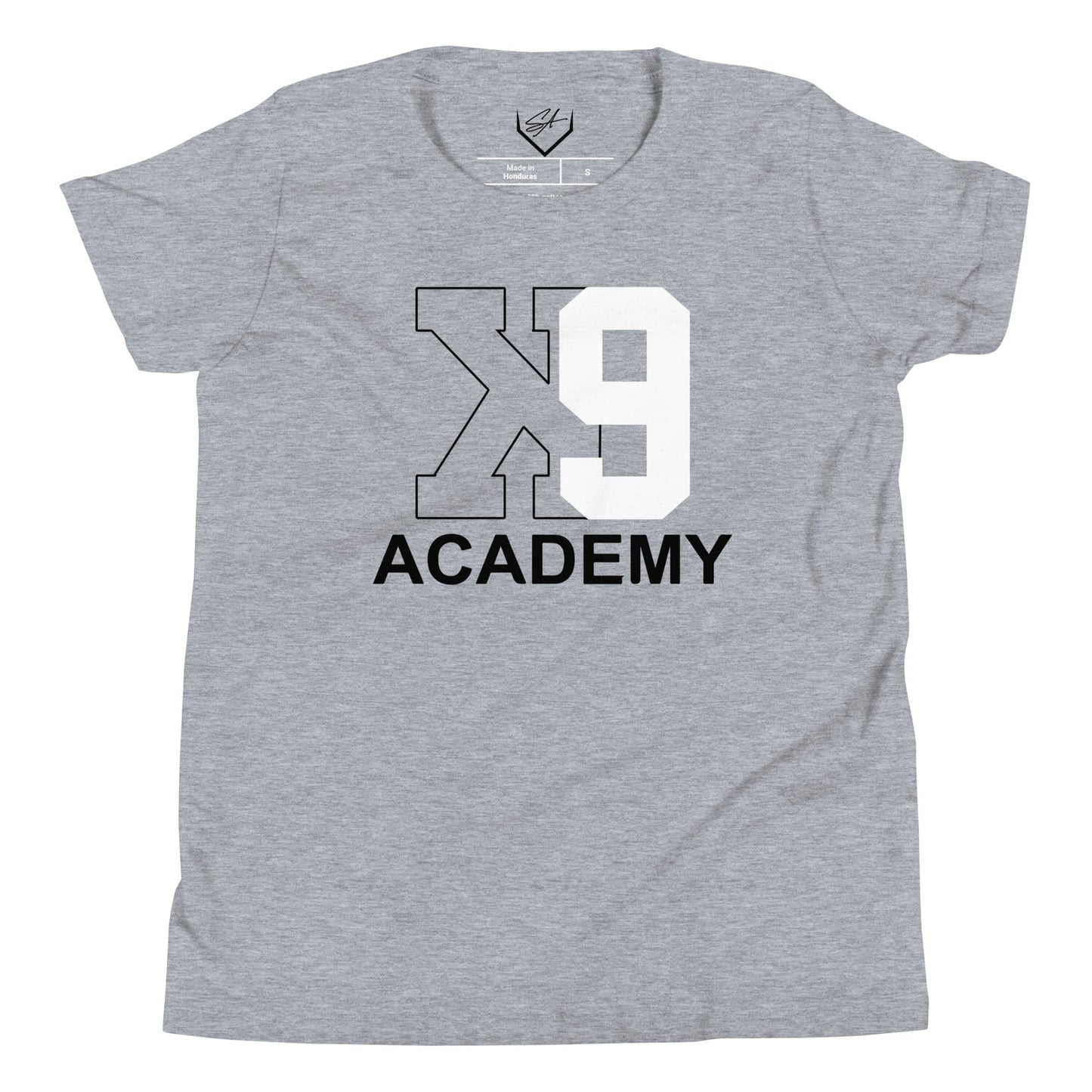 SA Apparel Youth Tee Athletic Heather / S K9 Academy - Youth Tee