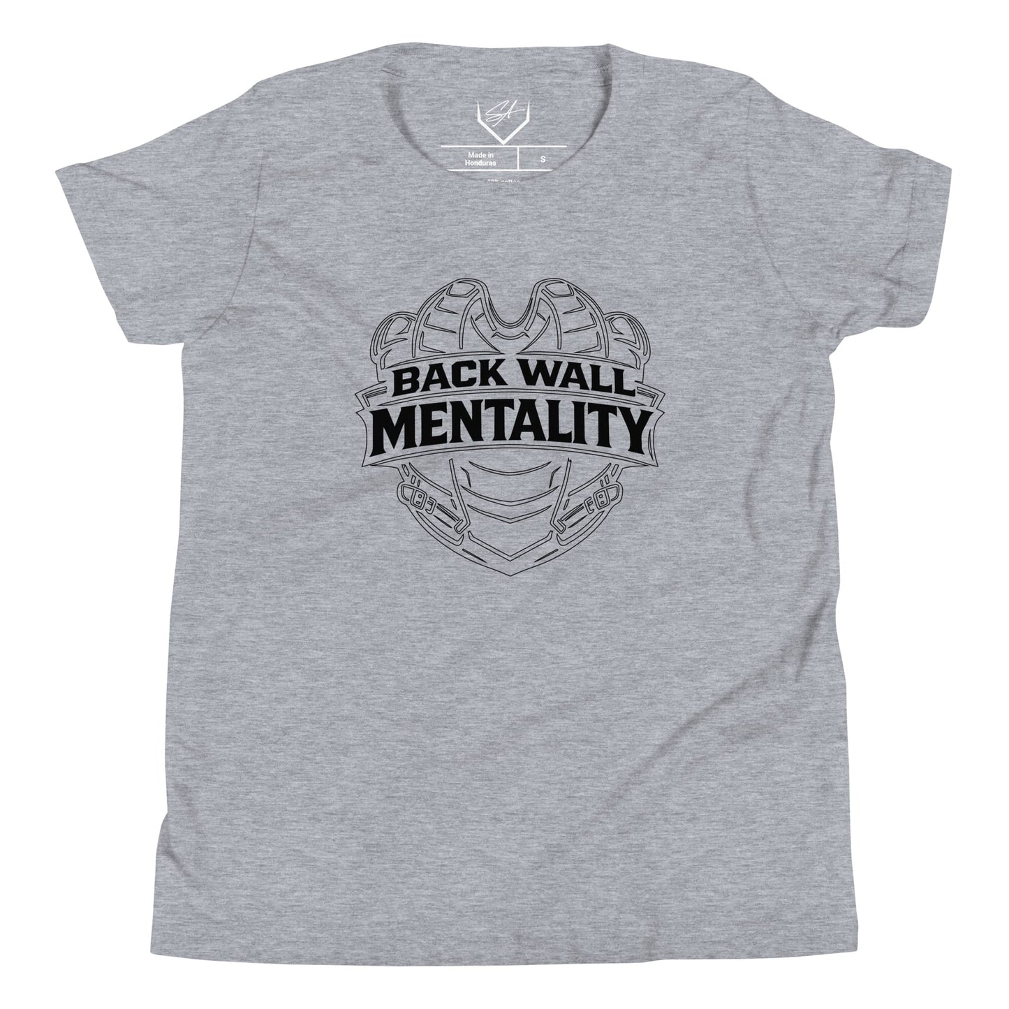 SA Apparel Youth Tee Light Grey / S Backwall Mentality  - Youth Tee