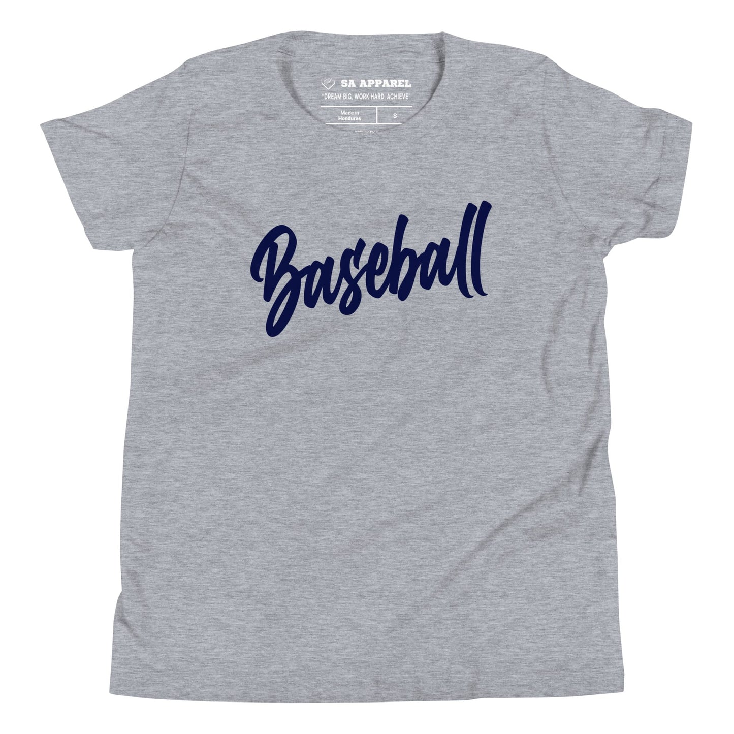 SA Apparel Youth Tee Light Grey / S Baseball - Youth Tee