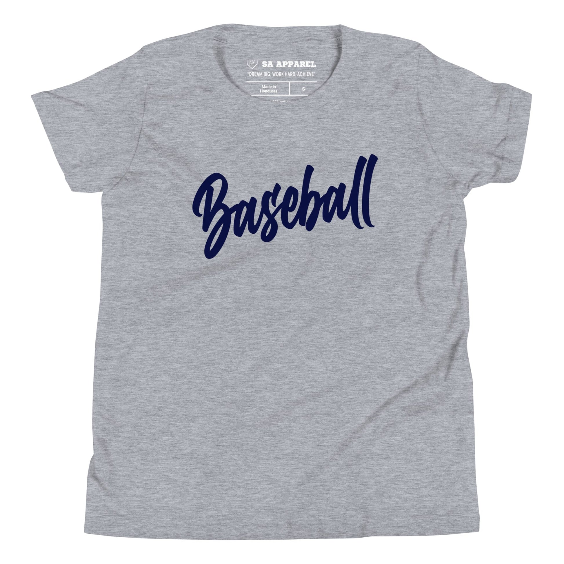 SA Apparel Youth Tee Light Grey / S Baseball - Youth Tee