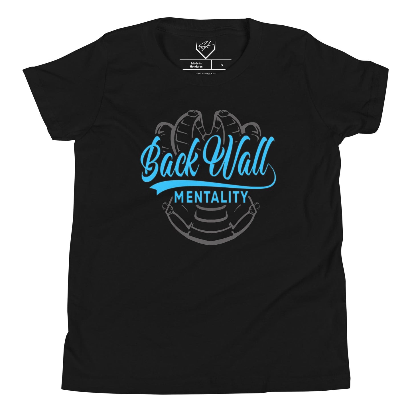Backwall Mentality Teal - Youth Tee