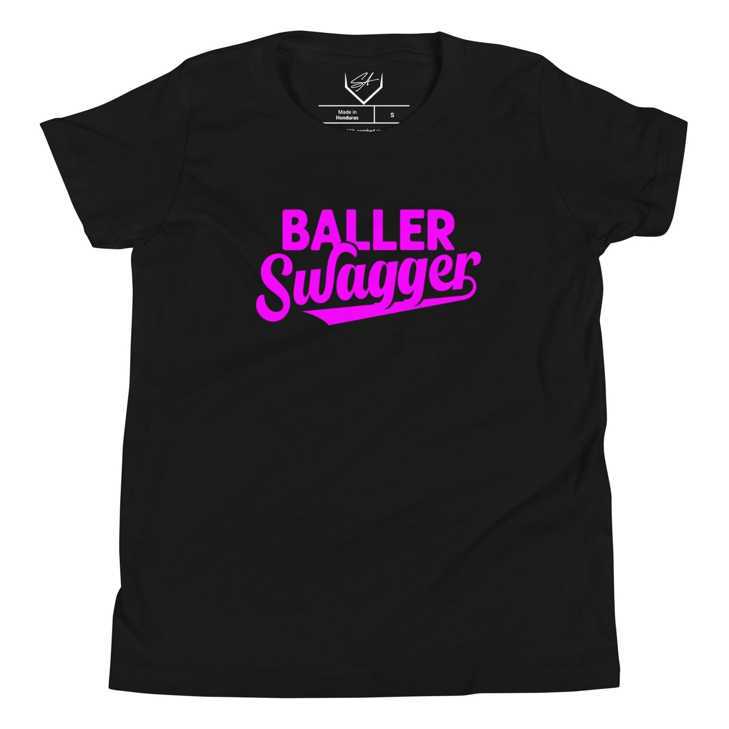 Baller Swagger Pink- Youth Tee