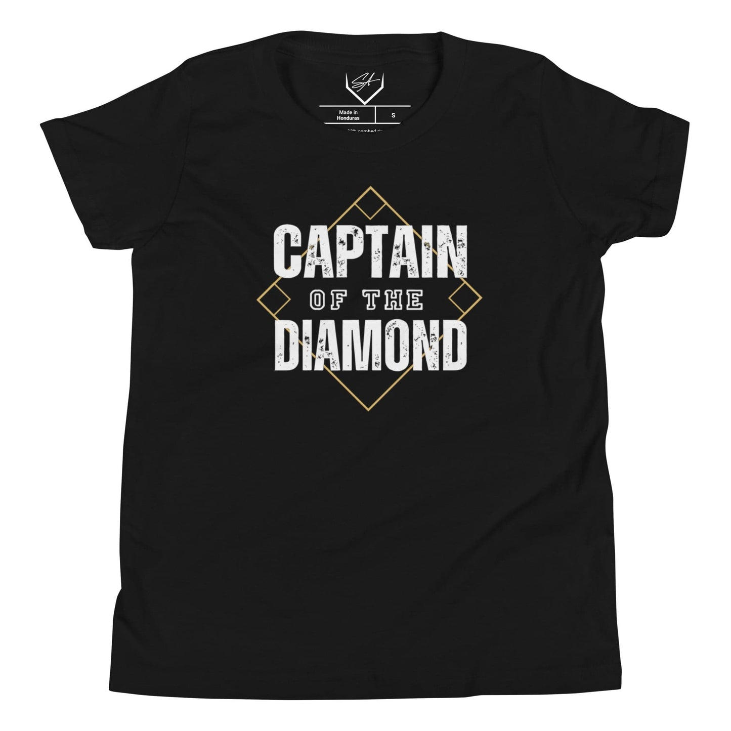 SA Apparel Youth Tee Black / S Captain Of The Diamond - Youth Tee