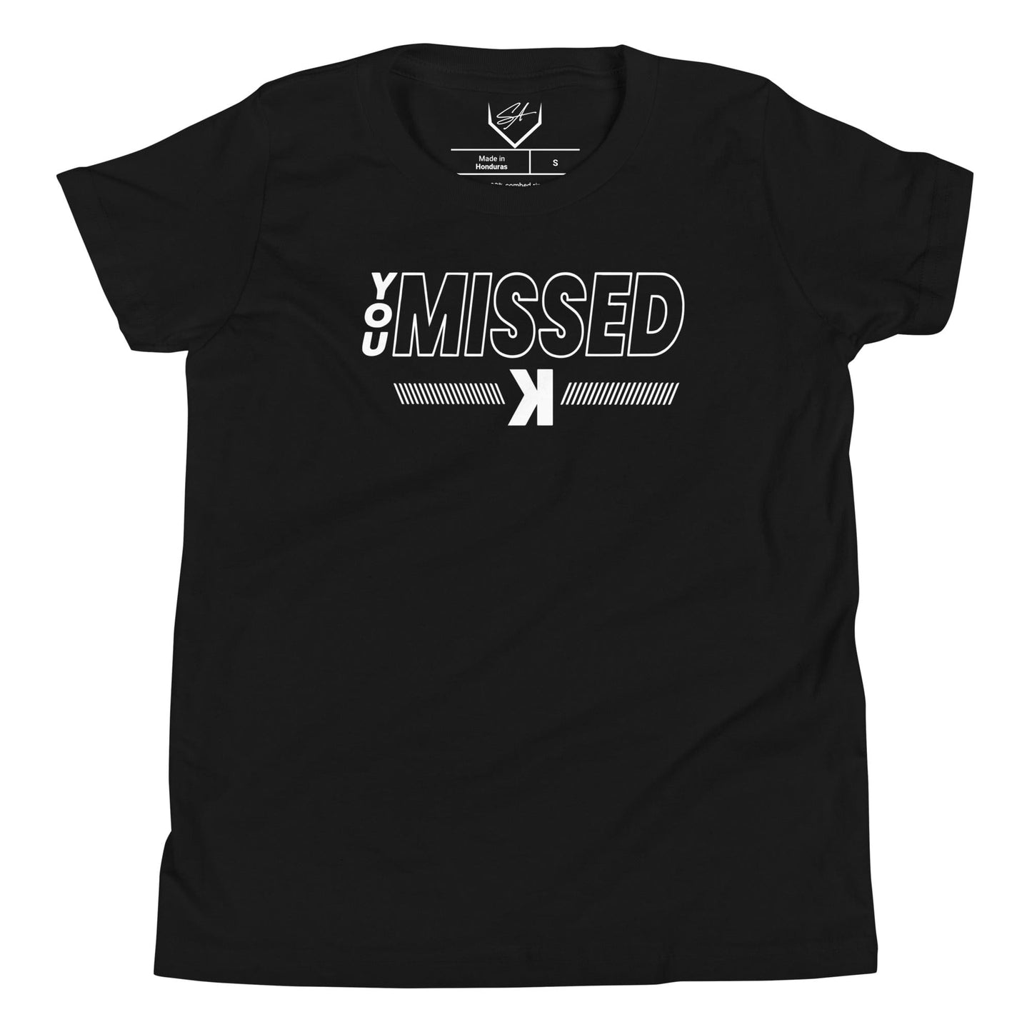 SA Apparel Youth Tee Black / S You Missed - Youth Tee