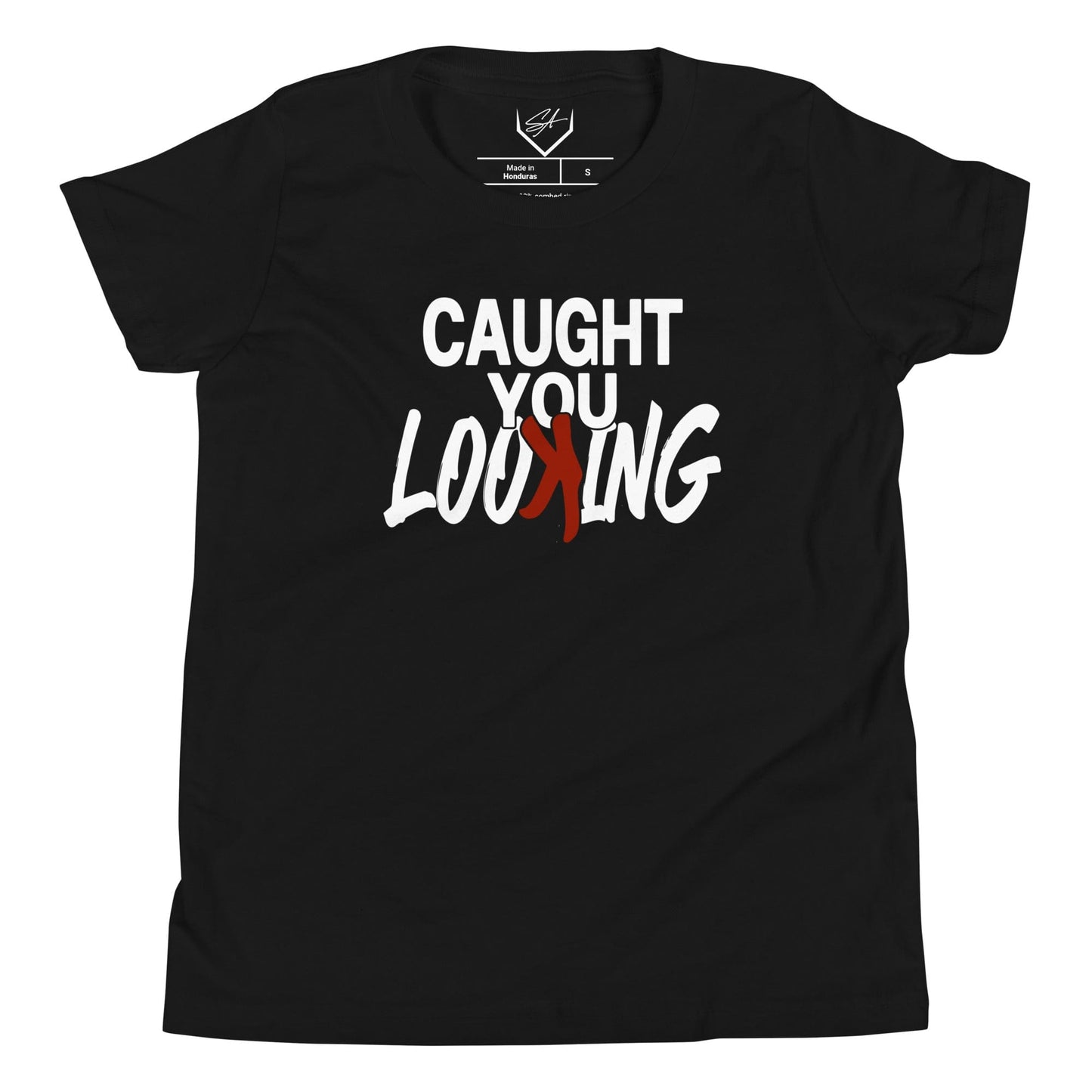 SA Apparel Youth Tee Black / S Caught You Looking - Youth Tee