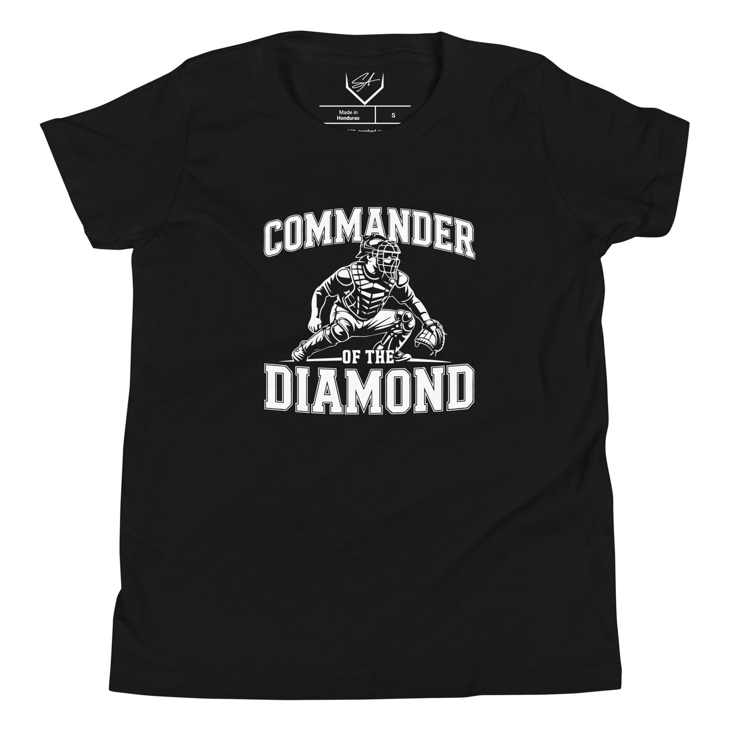 SA Apparel Youth Tee Black / S Commander Of The Diamond - Youth Tee