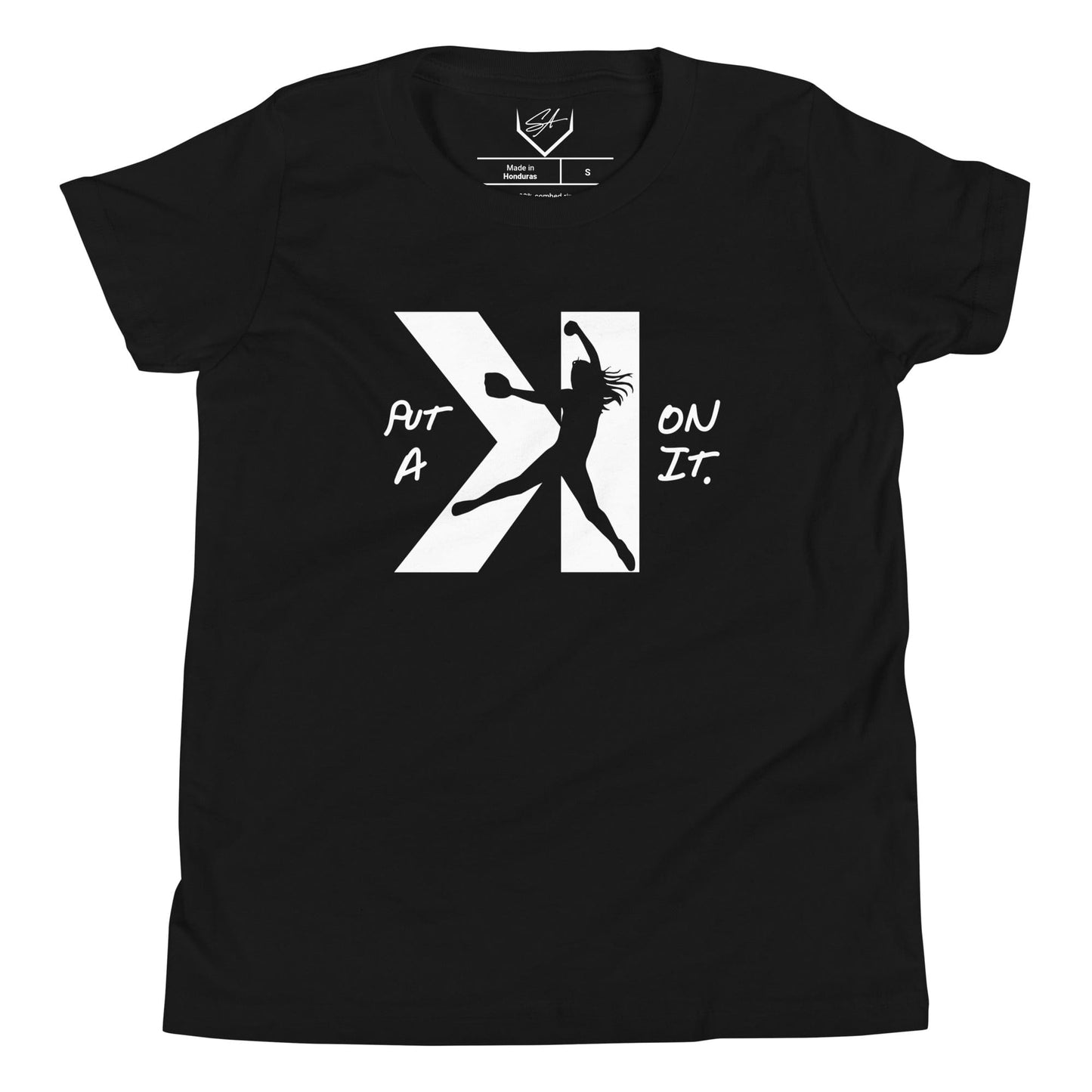 SA Apparel Youth Tee Black / S Put A K On It Softball - Youth Tee