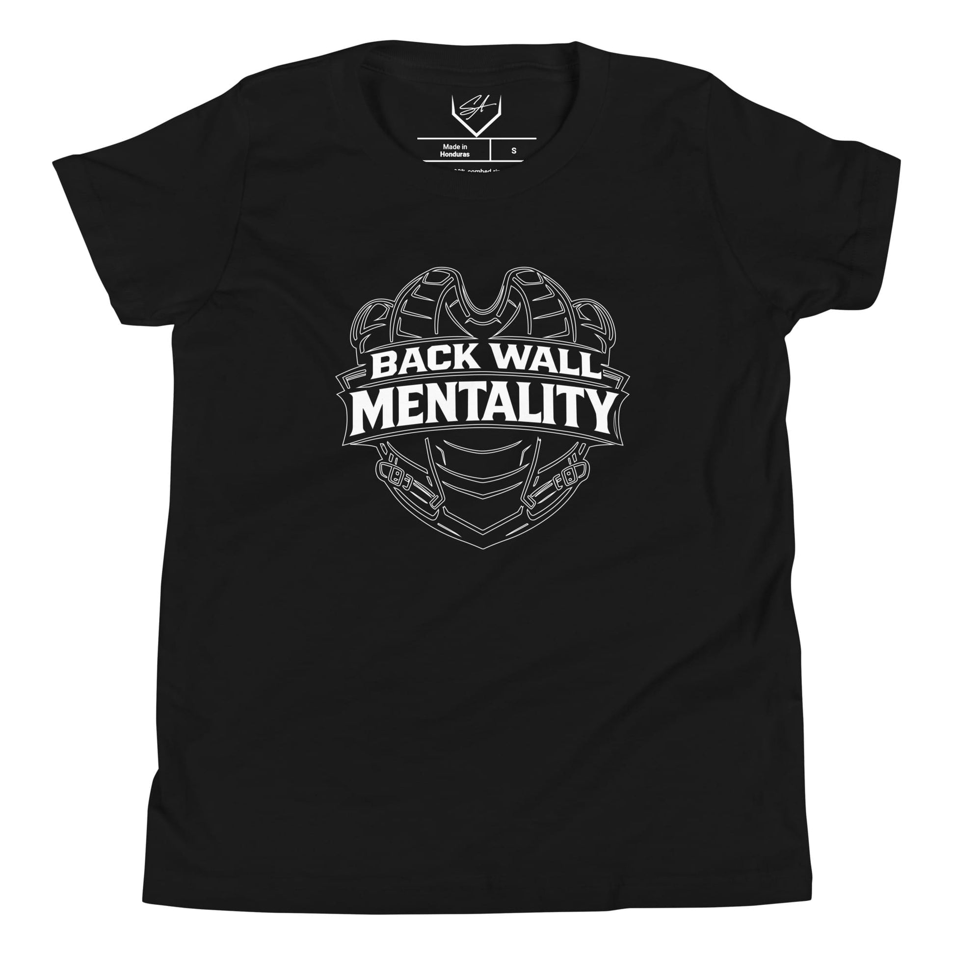 SA Apparel Youth Tee Black / S Backwall Mentality  - Youth Tee