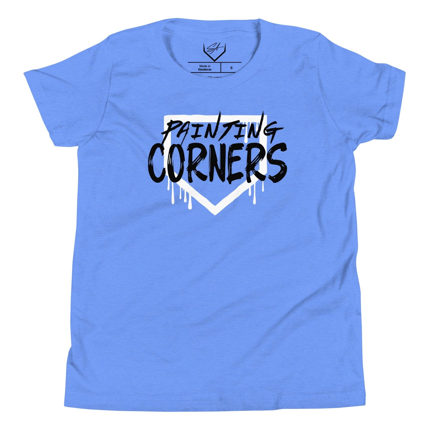 SA Apparel Youth Tee Heather Columbia Blue / S Painting Corners - Youth Tee