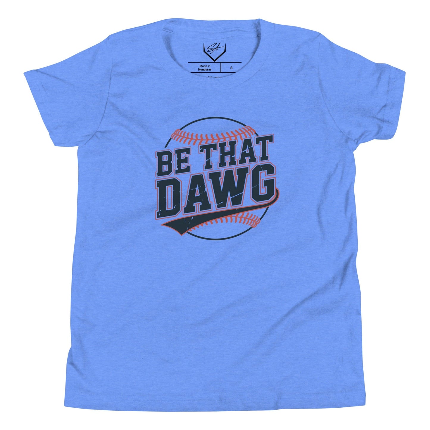 SA Apparel Youth Tee Heather Columbia Blue / S Be That Dawg - Youth Tee