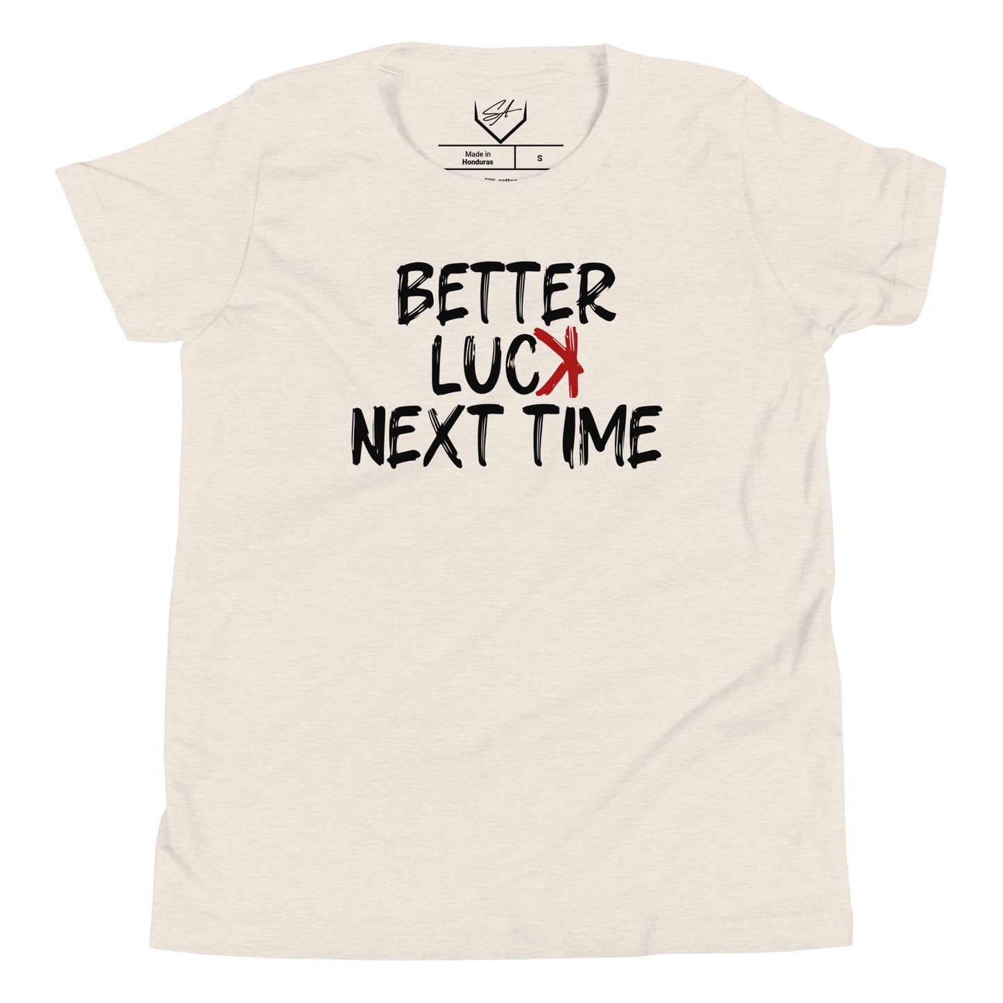 SA Apparel Youth Tee Heather Dust / S Better Luck Next Time - Youth Tee