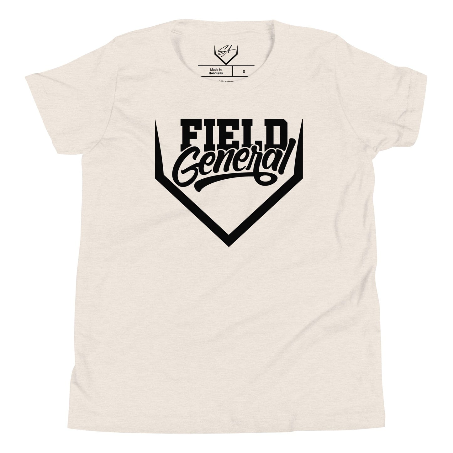 SA Apparel Youth Tee Heather Dust / S Field General - Youth Tee