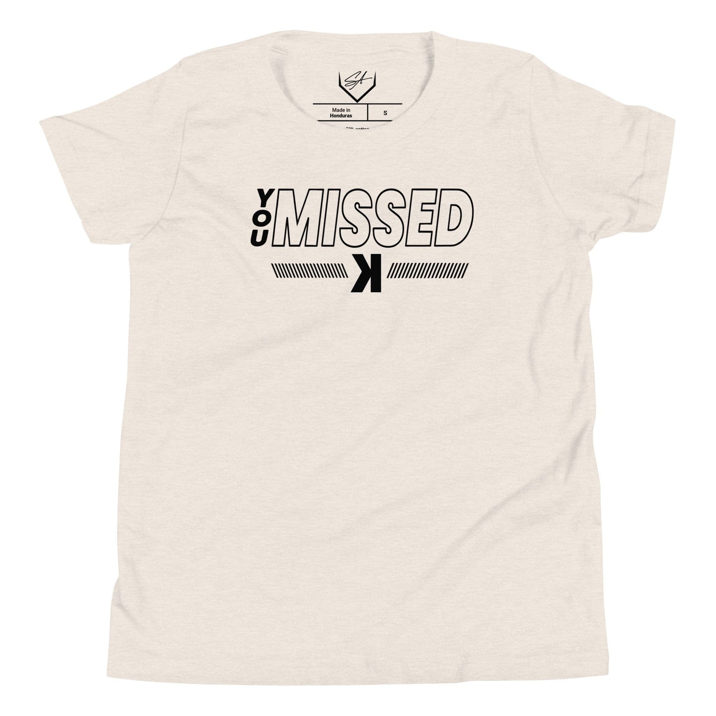 SA Apparel Youth Tee Heather Dust / S You Missed - Youth Tee