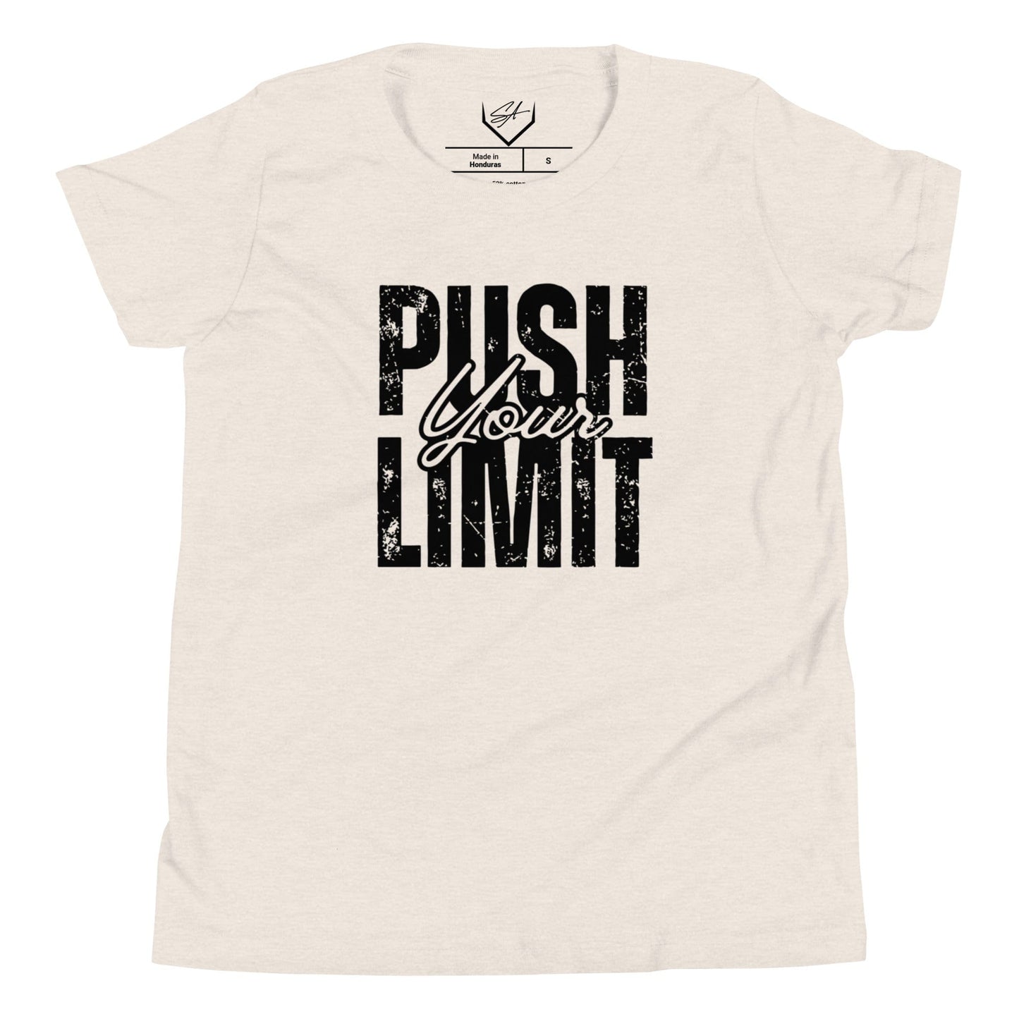 SA Apparel Youth Tee Natural / S Push Your Limit - Youth Tee