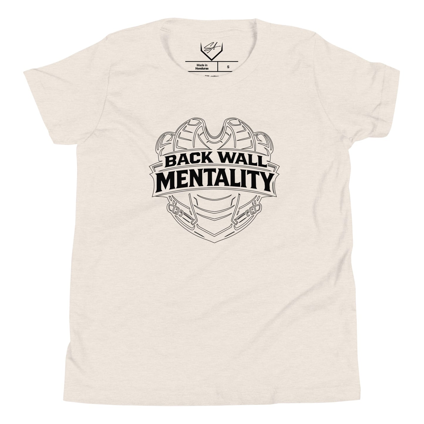 SA Apparel Youth Tee Natural / S Backwall Mentality  - Youth Tee