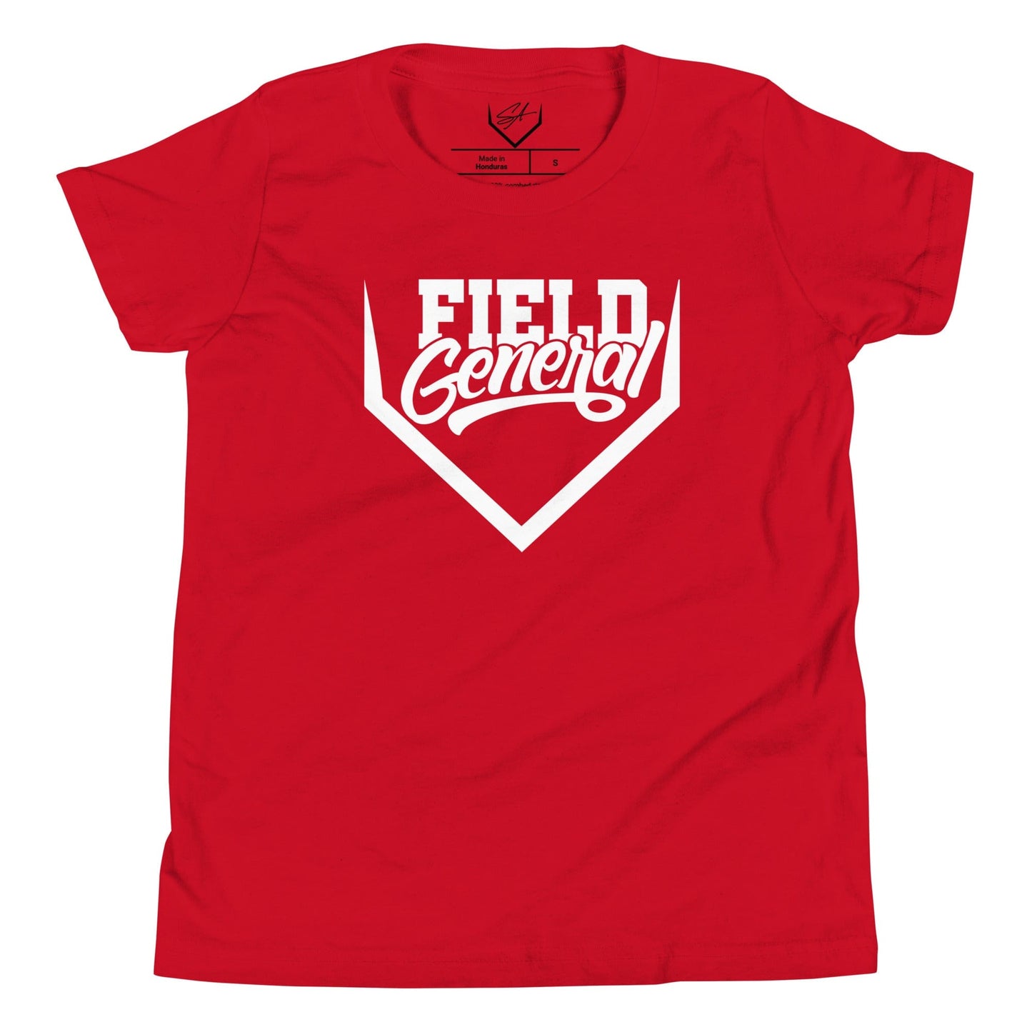 SA Apparel Youth Tee Red / S Field General - Youth Tee