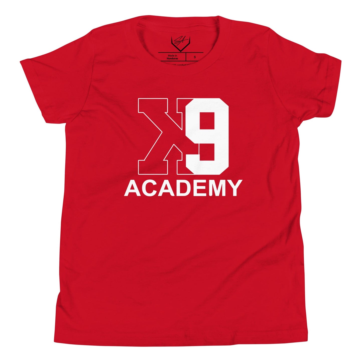 SA Apparel Youth Tee Red / S K9 Academy - Youth Tee