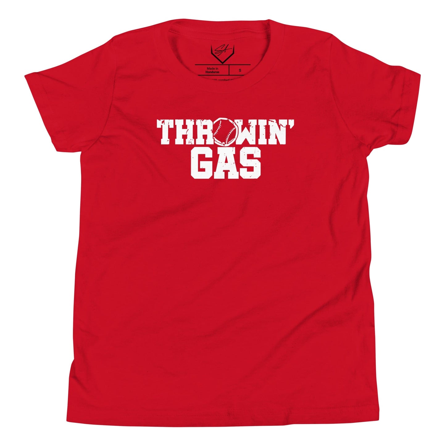 SA Apparel Youth Tee Red / S Throwin' Gas - Youth Tee