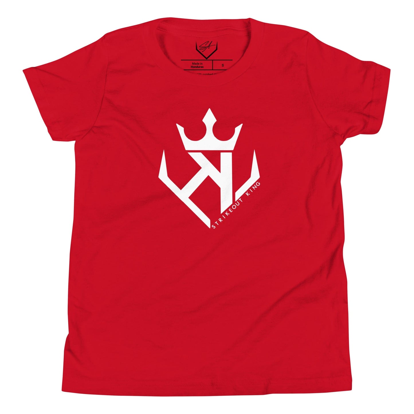 SA Apparel Youth Tee Red / S Strikeout King - Youth Tee