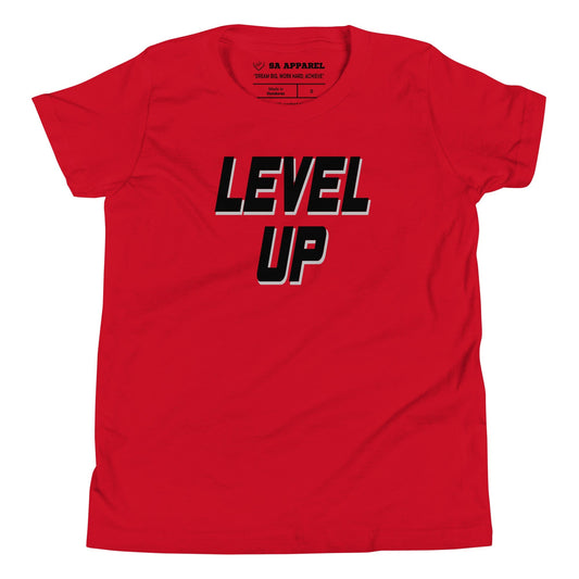 SA Apparel Youth Tee Red / S Level Up - Youth Tee