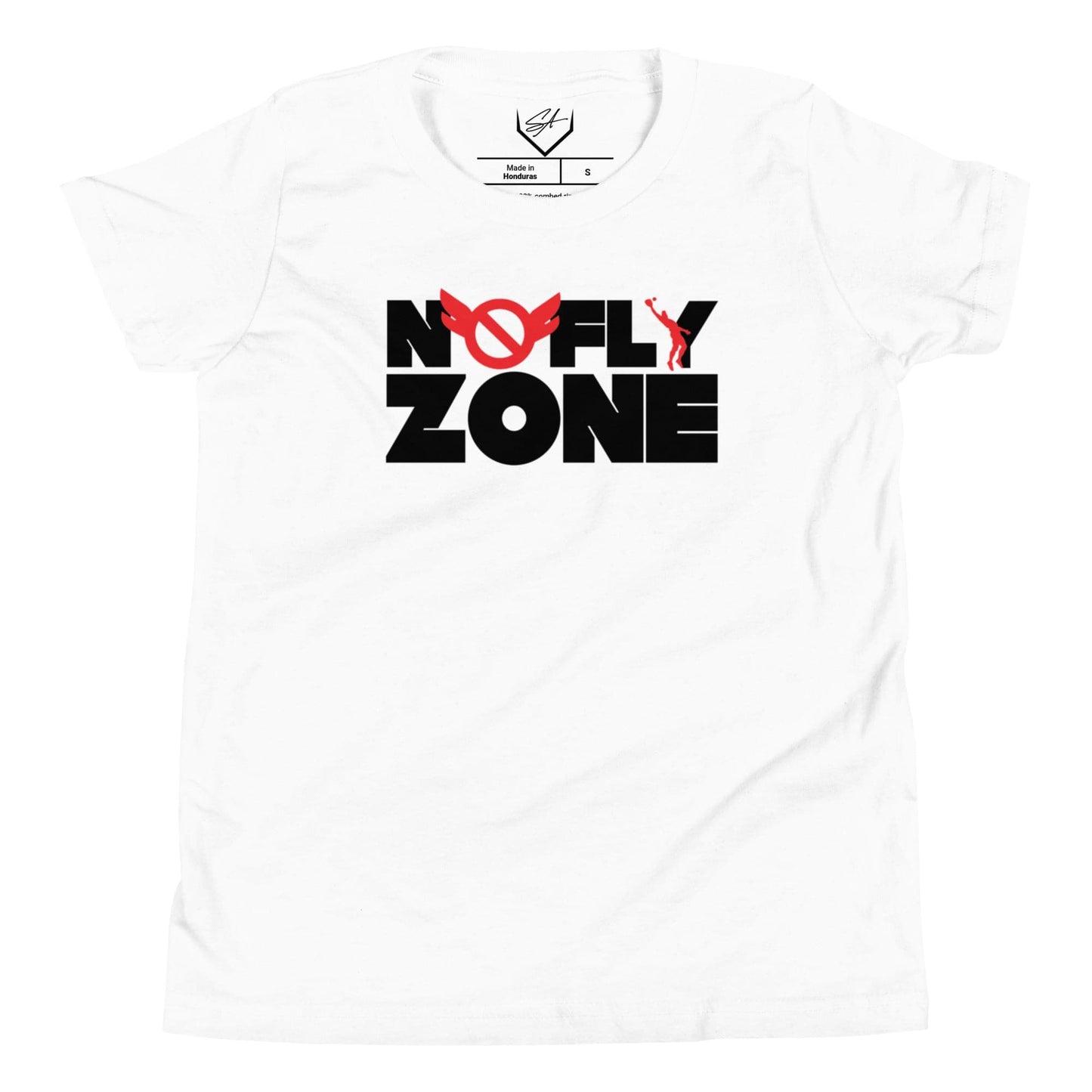 SA Apparel T-Shirt White / S No Fly Zone - Youth Tee