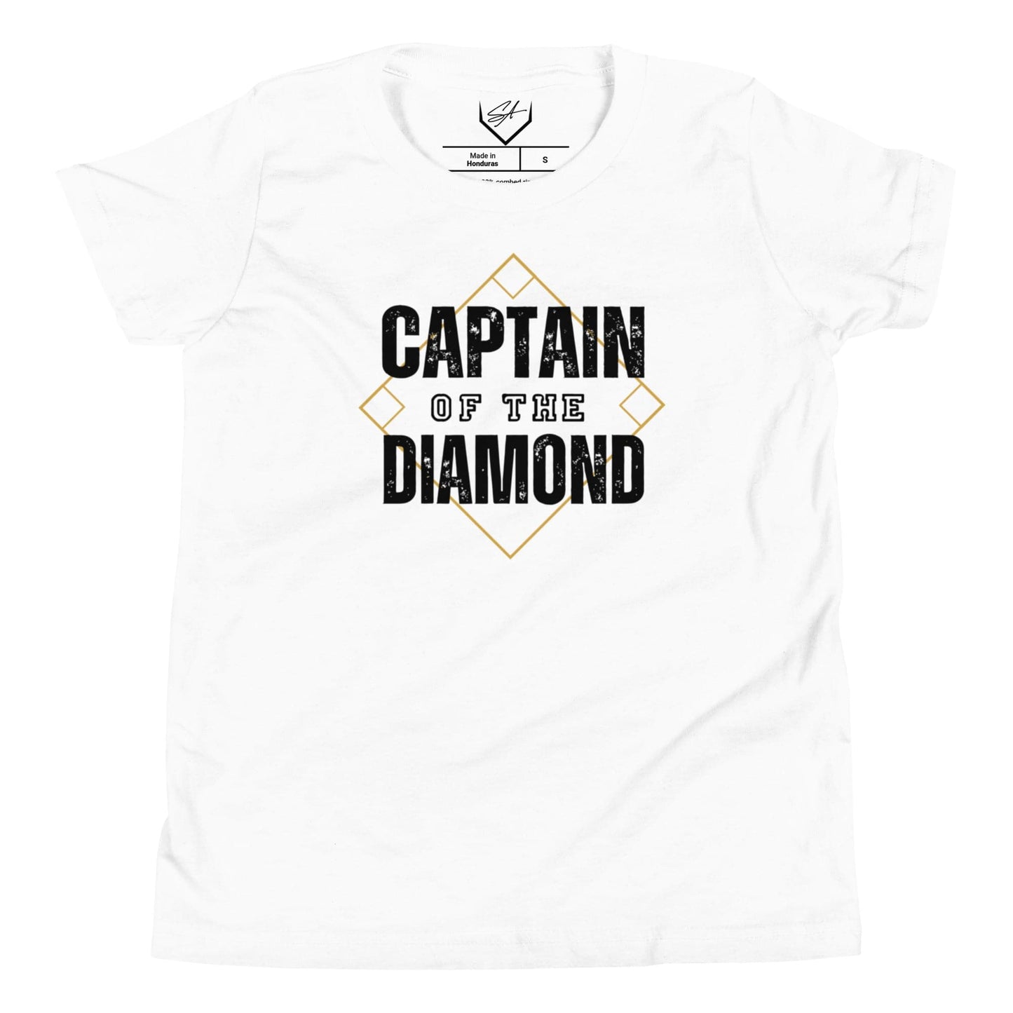 SA Apparel Youth Tee White / S Captain Of The Diamond - Youth Tee