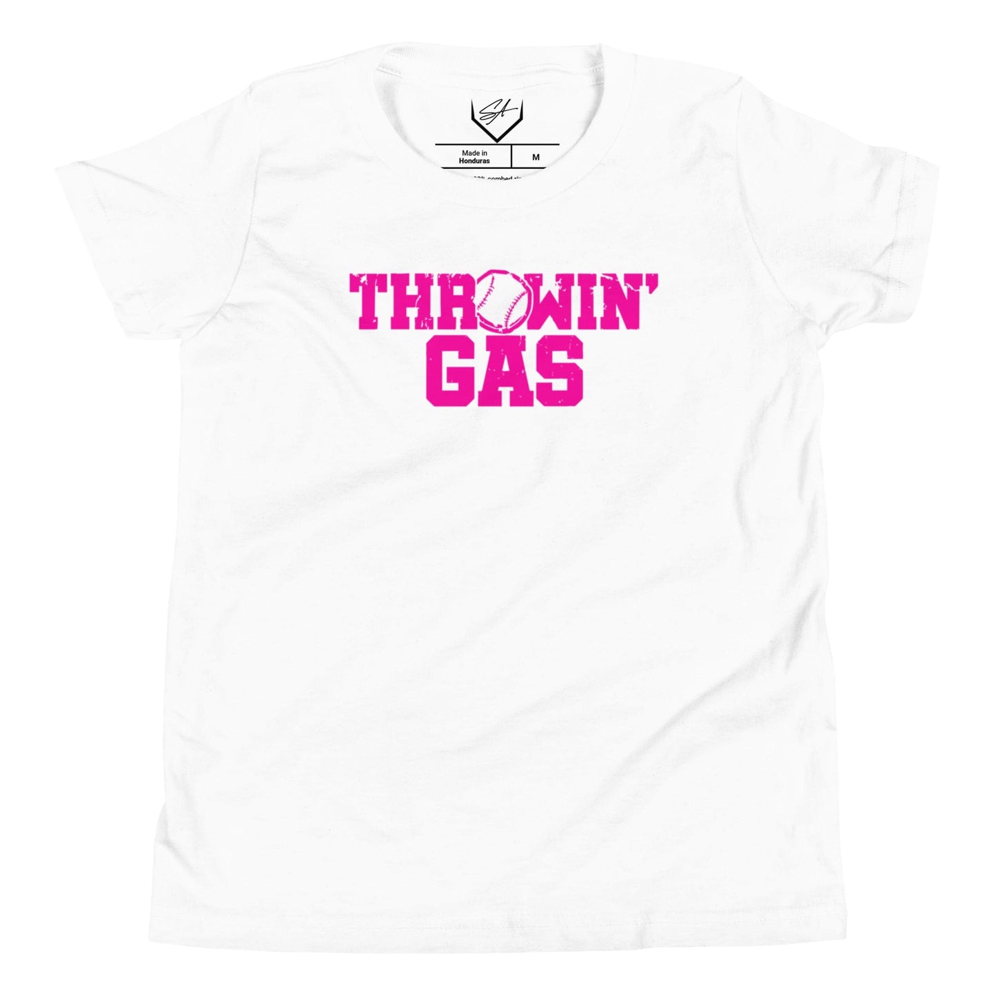 SA Apparel Youth Tee White / M Throwin' Gas - Youth Tee