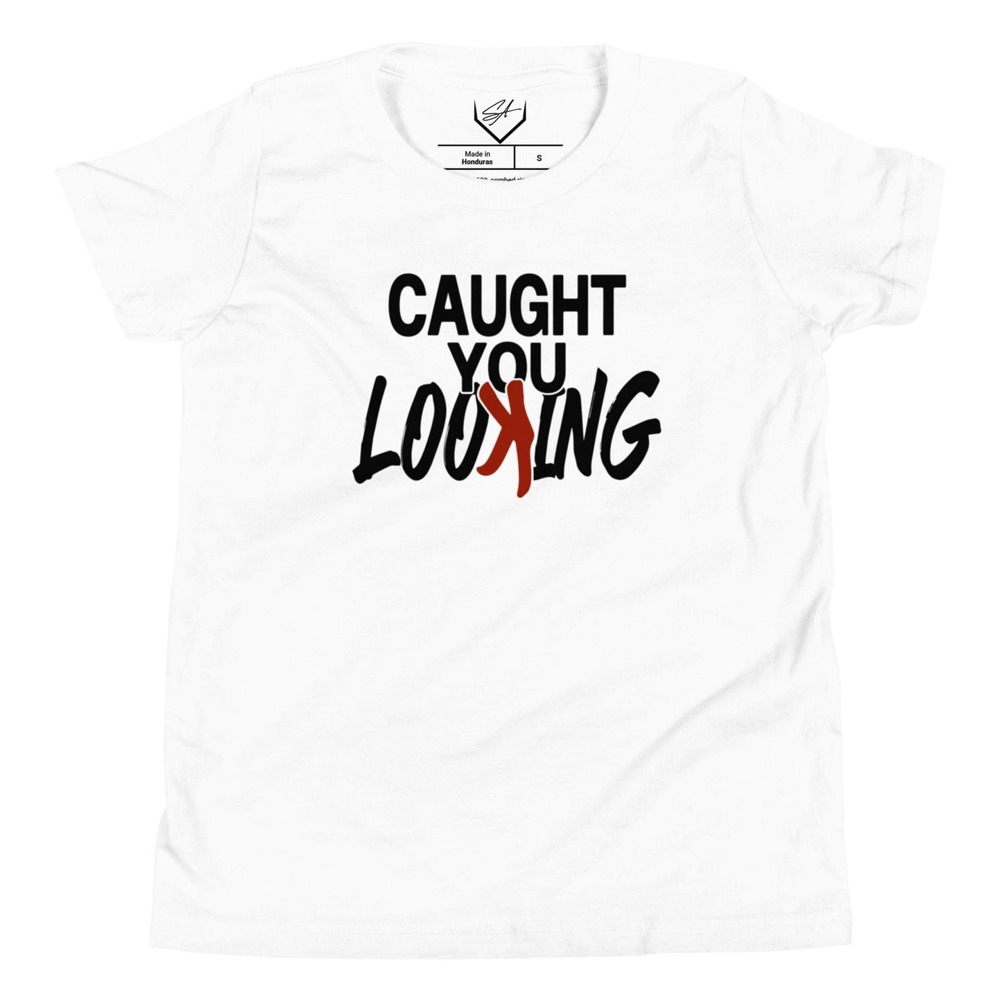 SA Apparel Youth Tee White / S Caught You Looking - Youth Tee