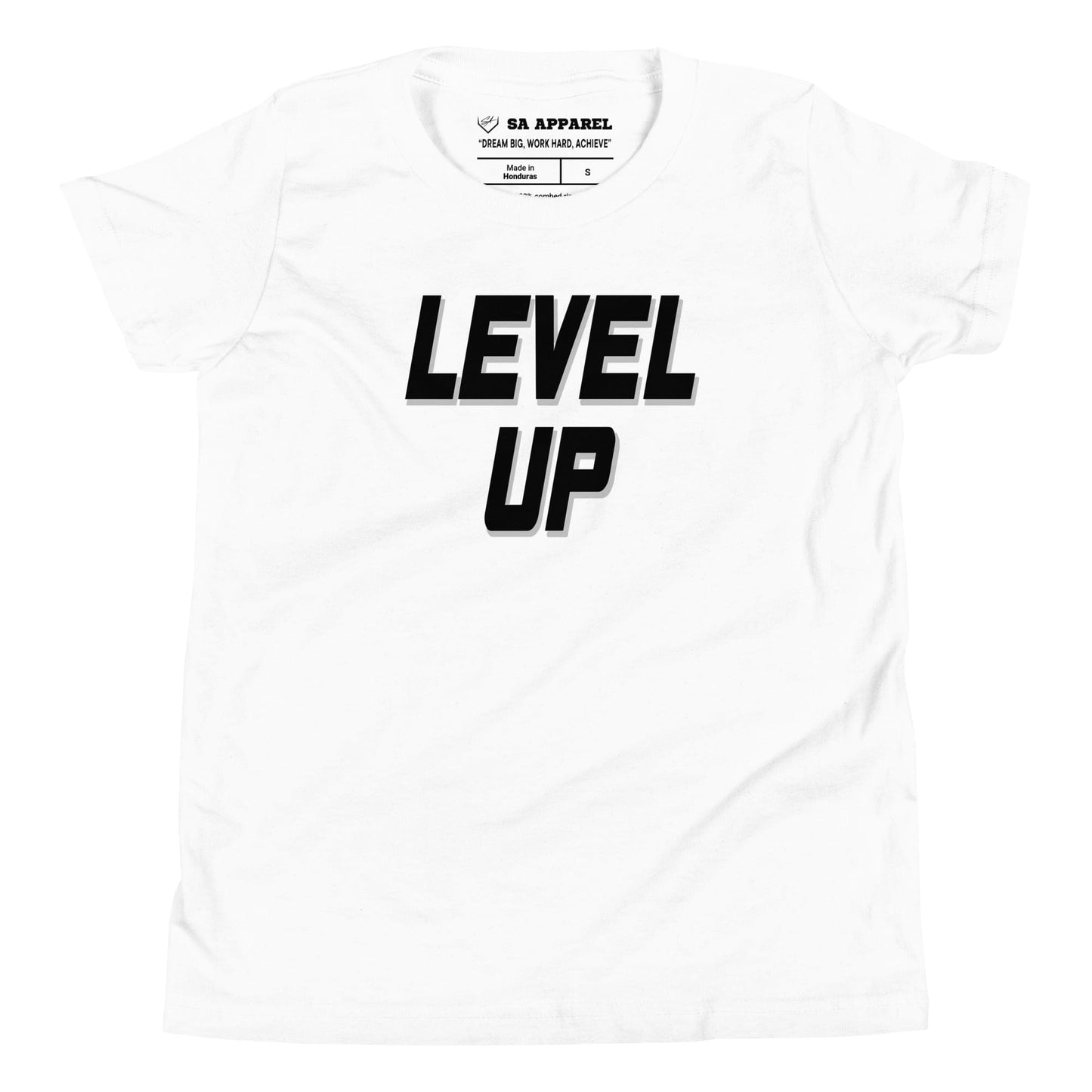 SA Apparel Youth Tee White / S Level Up - Youth Tee