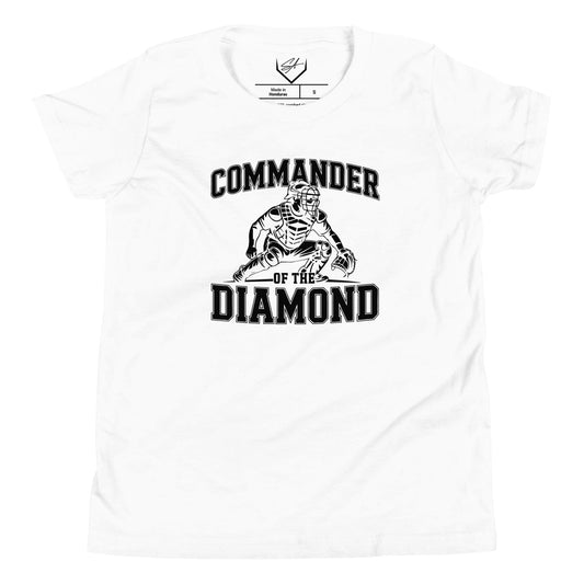 SA Apparel Youth Tee White / S Commander Of The Diamond - Youth Tee