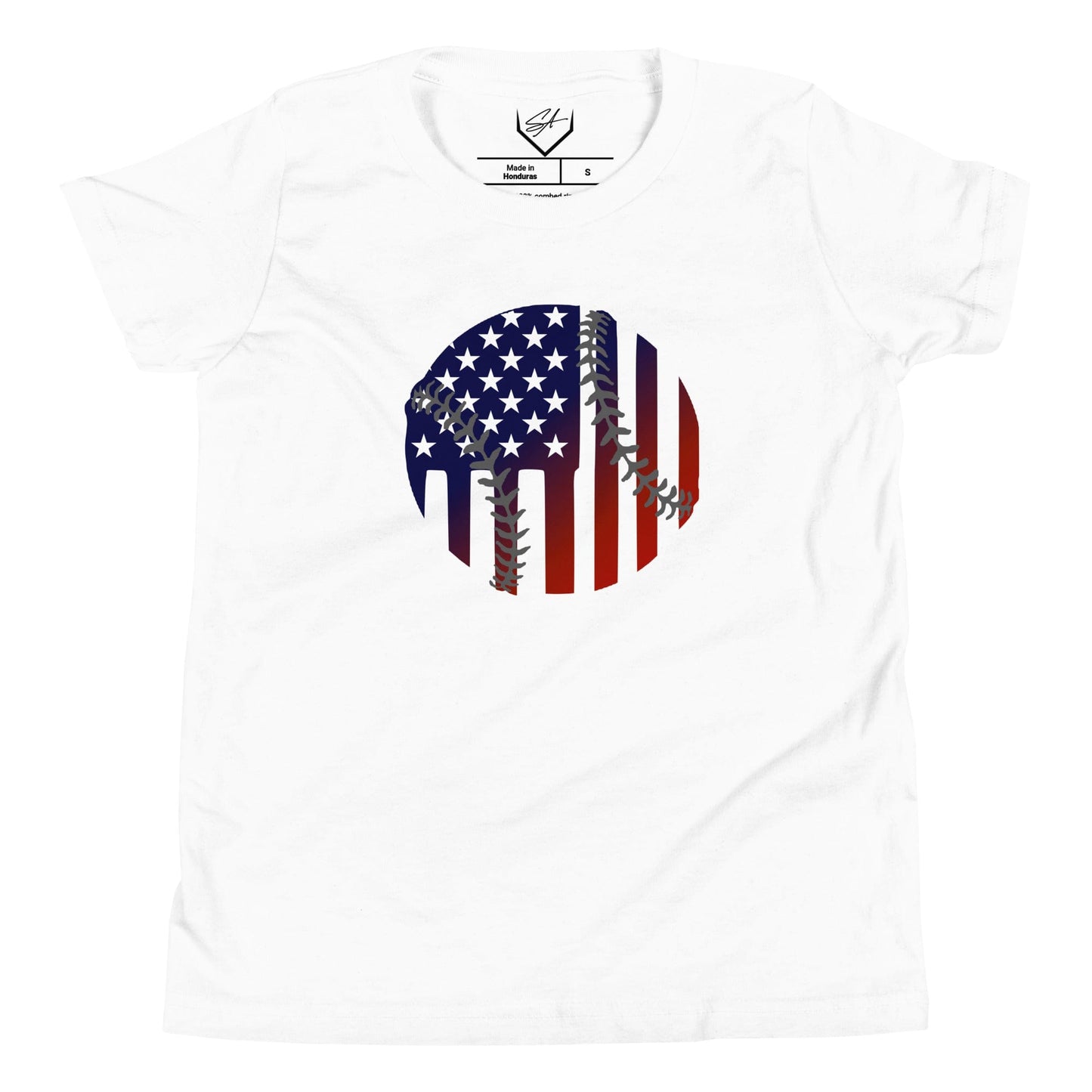 SA Apparel Youth Tee White / S Ball Flag - Youth Tee