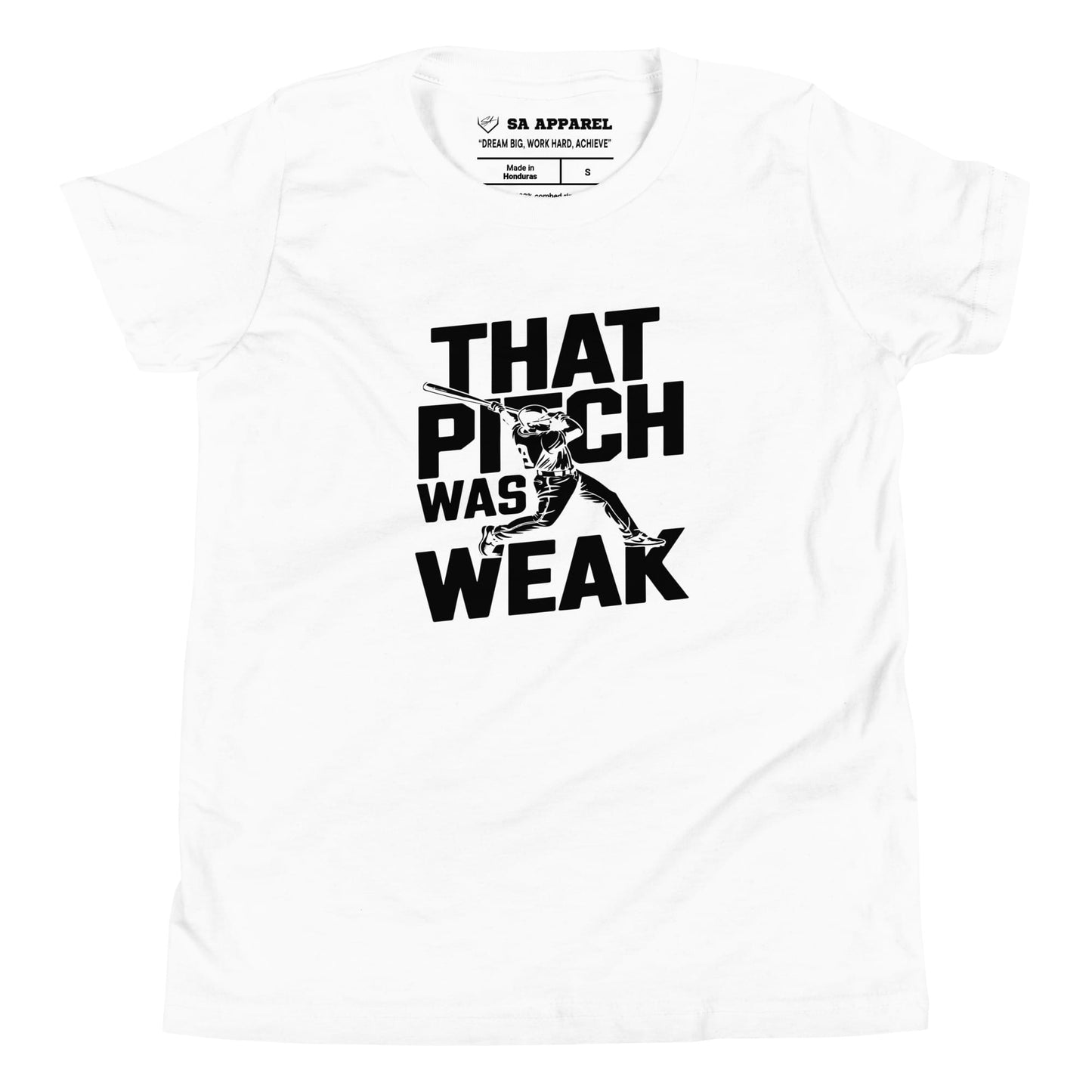 SA Apparel Youth Tee White / S That Pitch Was Weak - Youth Tee