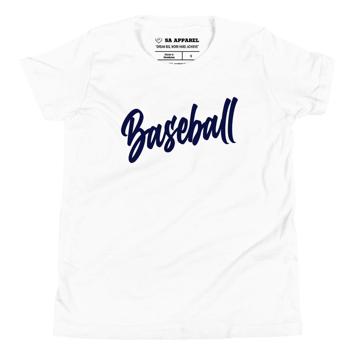 SA Apparel Youth Tee White / S Baseball - Youth Tee